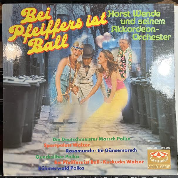 Horst Wende's Akkordeon-Band - Bei Pfeiffers Ist Ball (VINYL) *GERMAN* | Near Mint- (NM-)--