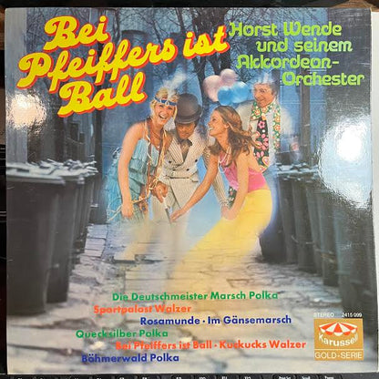 Horst Wende's Akkordeon-Band - Bei Pfeiffers Ist Ball (VINYL) *GERMAN* | Near Mint- (NM-)--