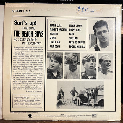 The Beach Boys - Surfin' USA (VINYL) | Near Mint- (NM-) Very Good Plus (VG+)-