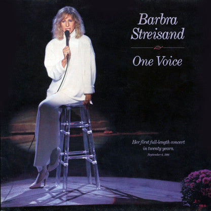 Barbra Streisand - One Voice (VINYL) | Near Mint (NM or M-) Excellent+ (EX+)--