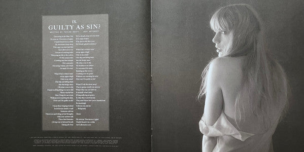 Taylor Swift - The Tortured Poets Department (2X LP) *Phantom Clear* | Near Mint (NM) Near Mint (NM)-