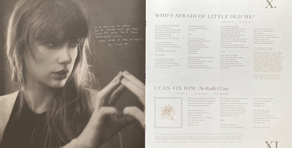 Taylor Swift - The Tortured Poets Department (2X LP) *Phantom Clear* | Near Mint (NM) Near Mint (NM)-