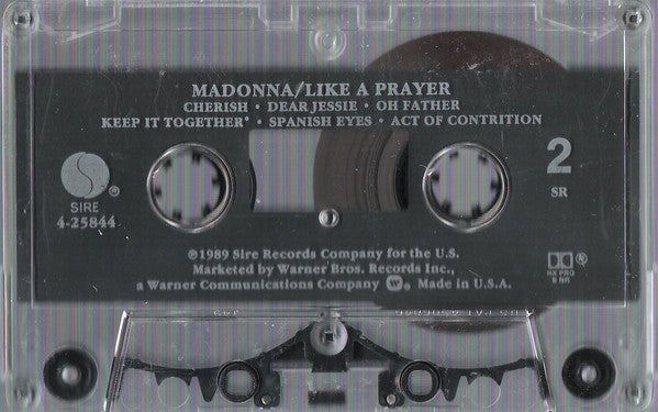 Madonna - Like A Prayer *CASSETTE* | Near Mint (NM) Near Mint (NM)-