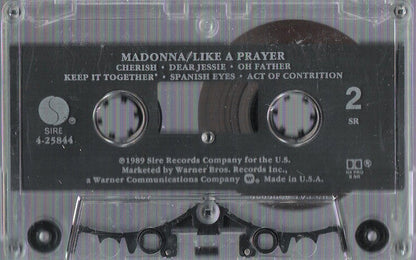 Madonna - Like A Prayer *CASSETTE* | Near Mint (NM) Near Mint (NM)-