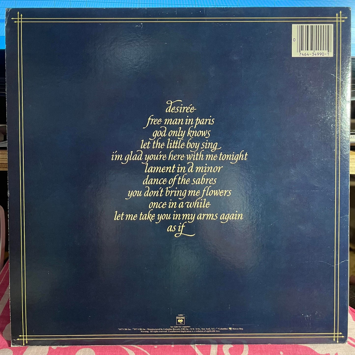 Neil Diamond - I'm Glad You're Here With Me Tonight *TERRE HAUTE* | Near Mint (NM) Near Mint (NM)-