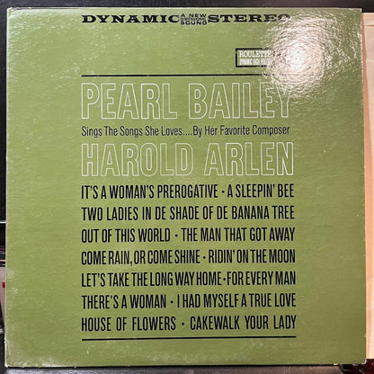 Pearl Bailey - Pearl Bailey Sings The Songs She Loves.... By Her Favorite Composer Harold Arlen (VINYL) | Near Mint (NM) Near Mint (NM)--