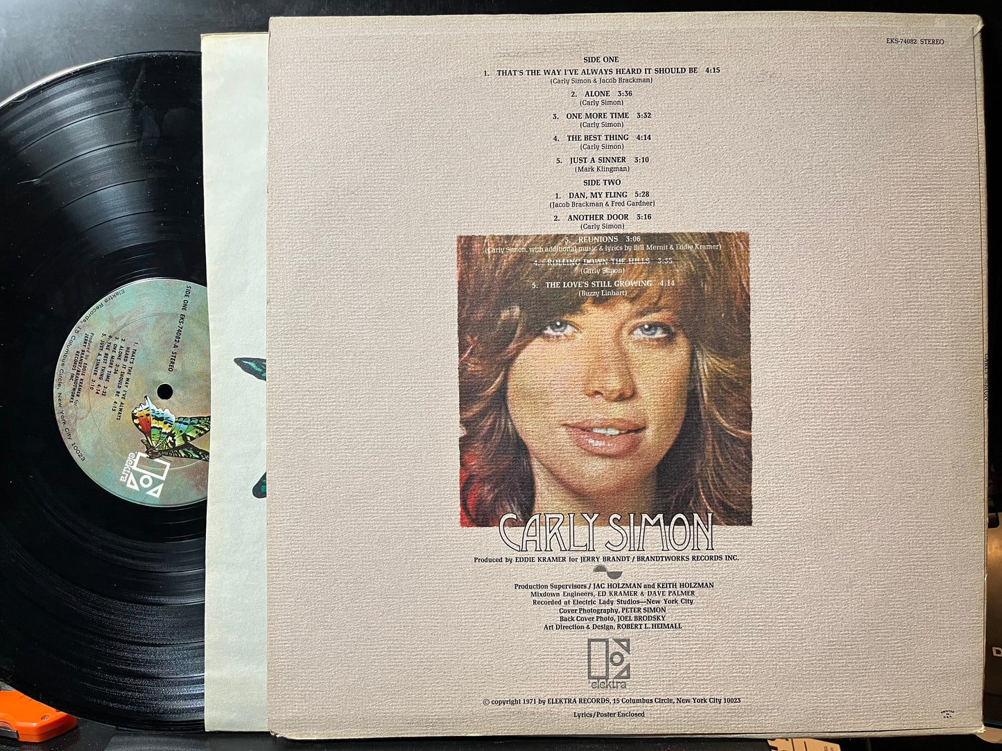 Carly Simon - Carly Simon (VINYL) | Near Mint (NM) Near Mint (NM)--