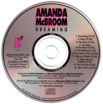 Amanda McBroom - Dreaming (CD) | Near Mint (NM) Near Mint (NM)-