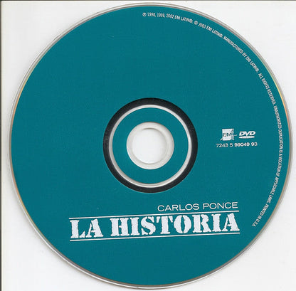 Carlos Ponce - La Historia (CD/DVD) | Near Mint (NM) Near Mint (NM)-