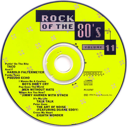 Various - Rock Of The 80's Volume 11 (CD) | Near Mint (NM) Near Mint (NM)-