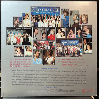 Various - Fight The Fight (Rescue The Unborn)(VINYL LP LIVE OAK SPCN 7-01-600435-X 1985) | USED Near Mint (NM or M-) Excellent+ (EX+)--