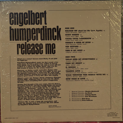 Engelbert Humperdinck - Release Me | Near Mint (NM) Near Mint (NM)--