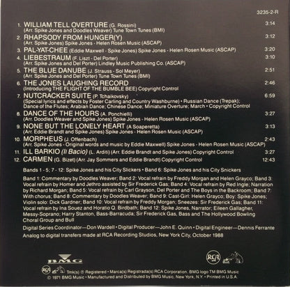 Spike Jones And His City Slickers - Spike Jones Is Murdering The Classics (cd) | Near Mint (NM) Near Mint- (NM-)-