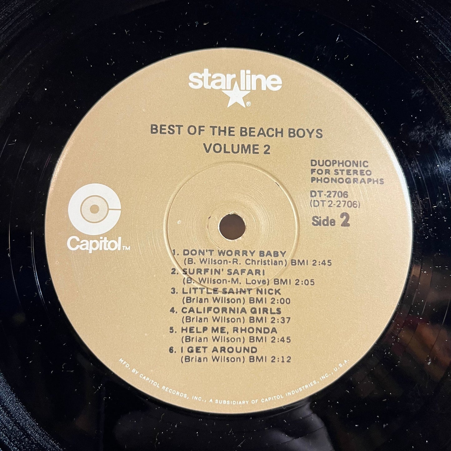The Beach Boys - Best Of The Beach Boys, Vol. 2 (LP) | Near Mint (NM) Excellent (EX)-