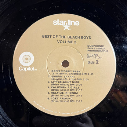 The Beach Boys - Best Of The Beach Boys, Vol. 2 (LP) | Near Mint (NM) Excellent (EX)-
