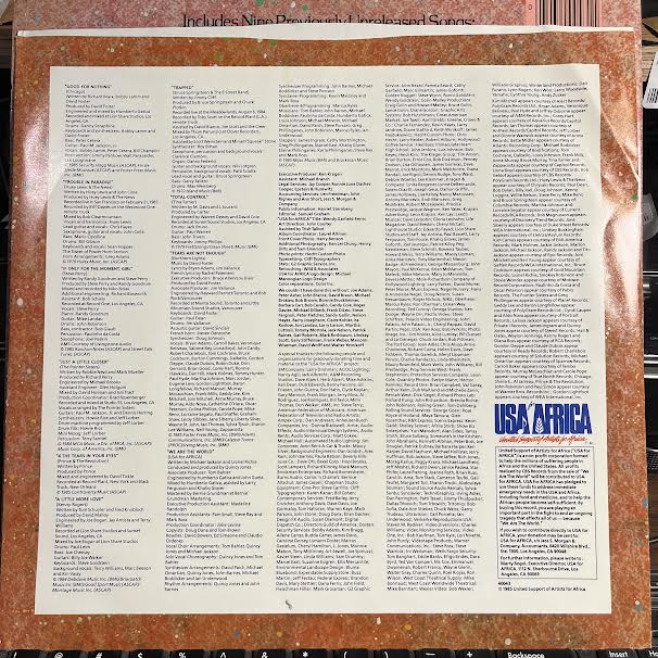 USA For Africa - We Are The World (VINYL) | Near Mint (NM) Near Mint (NM)-