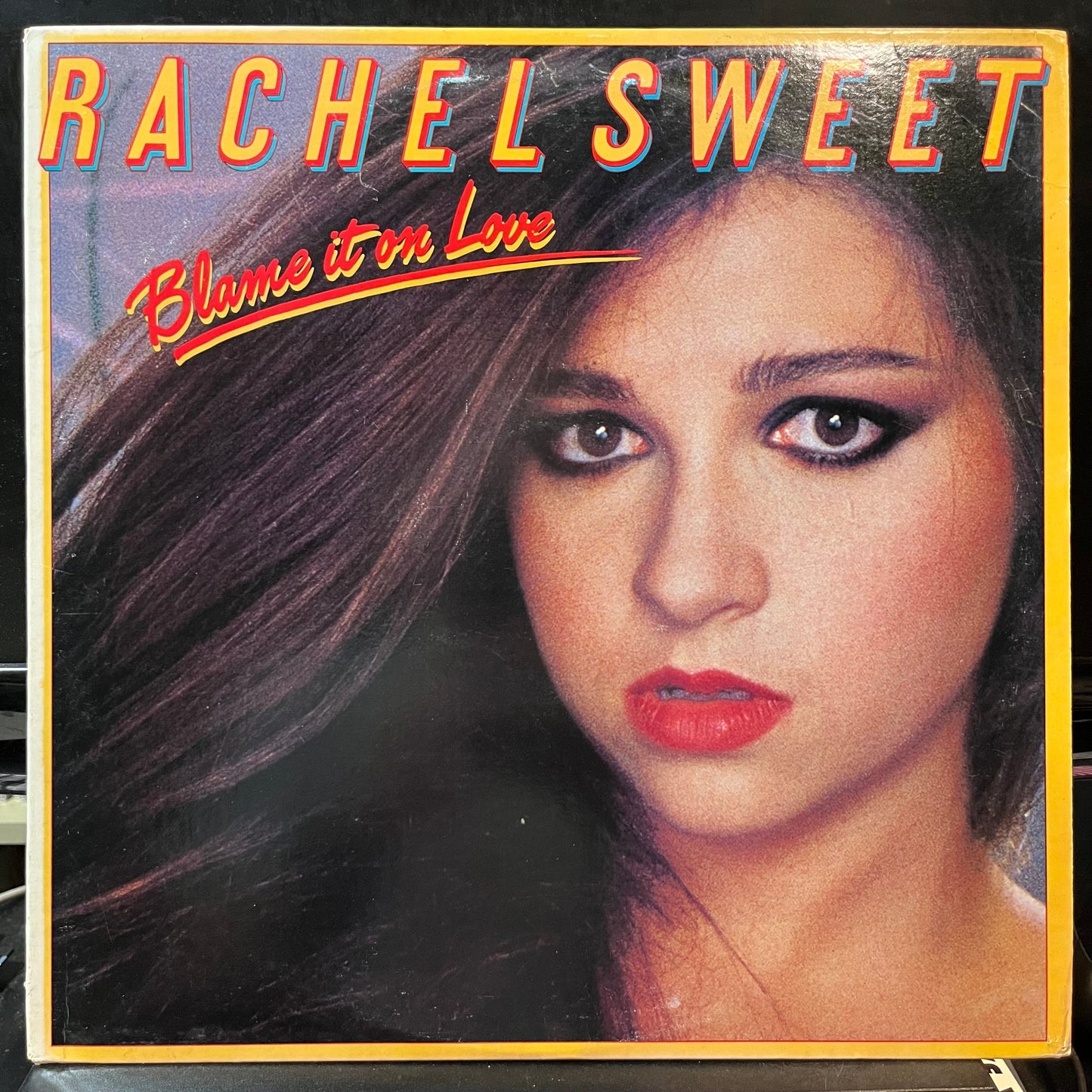 Rachel Sweet - Blame It On Love (VINYL LP COLUMBIA FC-38342 1982) | USED Near Mint (NM or M-) Near Mint- (NM-)--