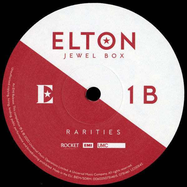 Elton John - Jewel Box (Rarities & B-Sides) (3xVINYL) | Near Mint (NM) Near Mint- (NM-)-