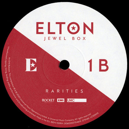 Elton John - Jewel Box (Rarities & B-Sides) (3xVINYL) | Near Mint (NM) Near Mint- (NM-)-