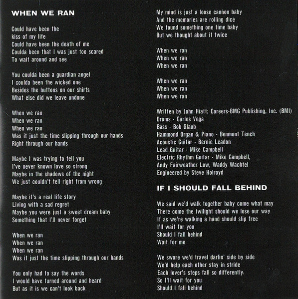 Linda Ronstadt - We Ran (CD) | Near Mint (NM) Near Mint (NM)-