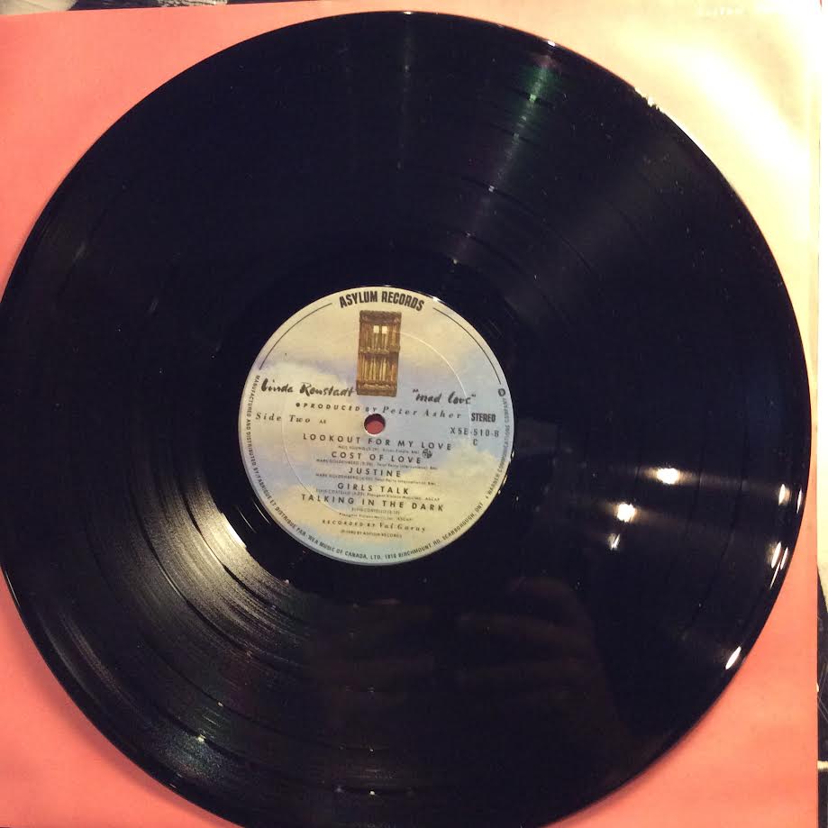 Linda Ronstadt - Mad Love (VINYL) | Near Mint (NM) Near Mint (NM)--