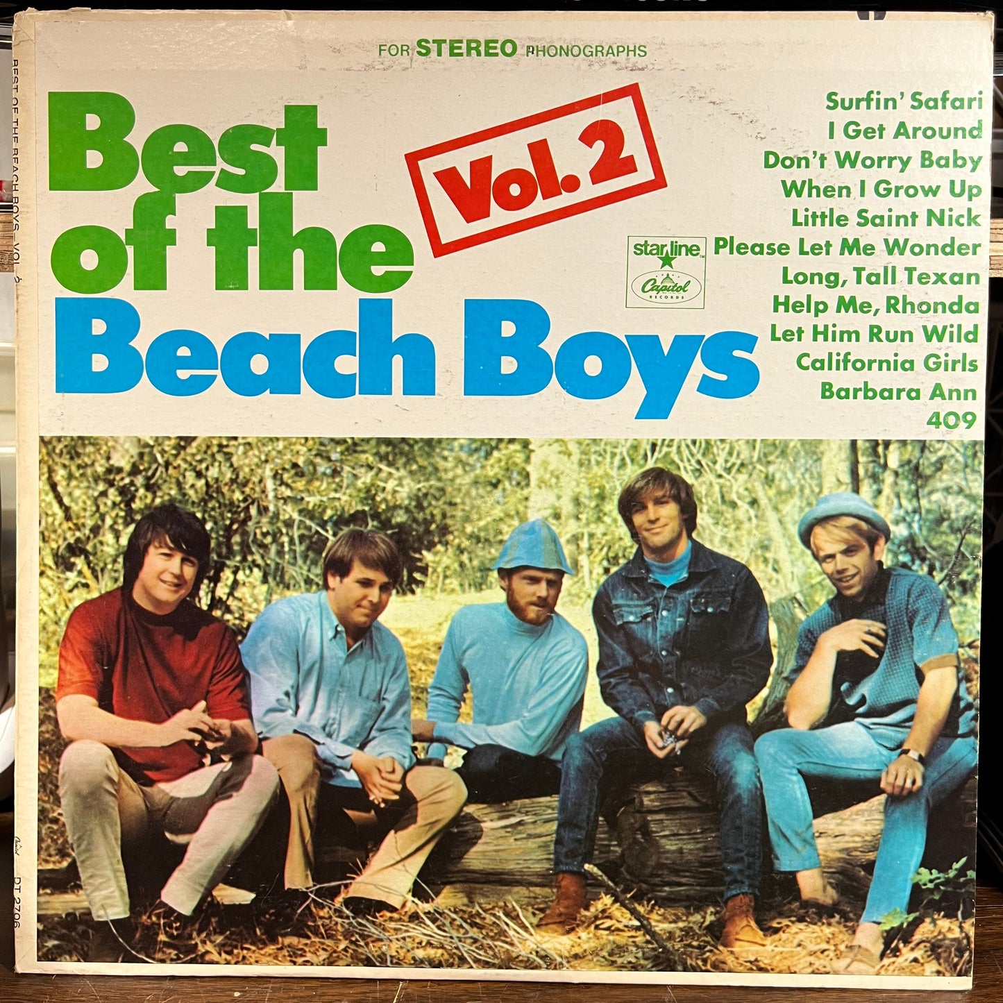 The Beach Boys - Best Of The Beach Boys, Vol. 2 (LP) | Near Mint (NM) Excellent (EX)-