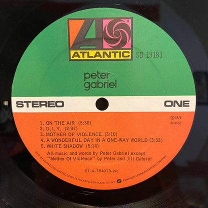 Peter Gabriel - Peter Gabriel *PRESWELL PROMO* | Near Mint (NM) Near Mint (NM)-