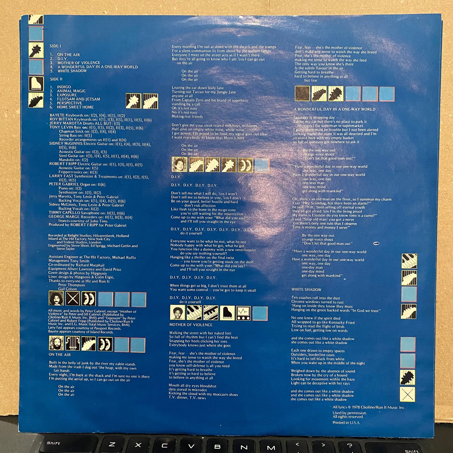 Peter Gabriel - Peter Gabriel *PRESWELL PROMO* | Near Mint (NM) Near Mint (NM)-