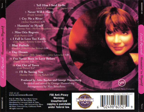 Linda Ronstadt - Hummin' To Myself (CD) | Near Mint (NM) Near Mint (NM)-