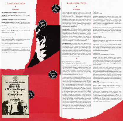 Elton John - Jewel Box (Rarities & B-Sides) (3xVINYL) | Near Mint (NM) Near Mint- (NM-)-
