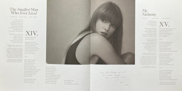 Taylor Swift - The Tortured Poets Department (2X LP) *Phantom Clear* | Near Mint (NM) Near Mint (NM)-