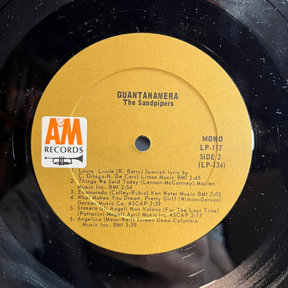 The Sandpipers - Guantanamera (VINYL) | Near Mint (NM) Near Mint (NM)-