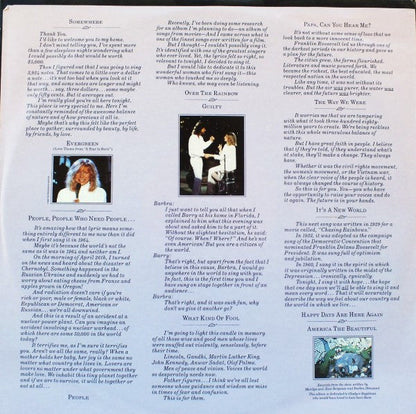 Barbra Streisand - One Voice (VINYL) | Near Mint (NM or M-) Excellent+ (EX+)--