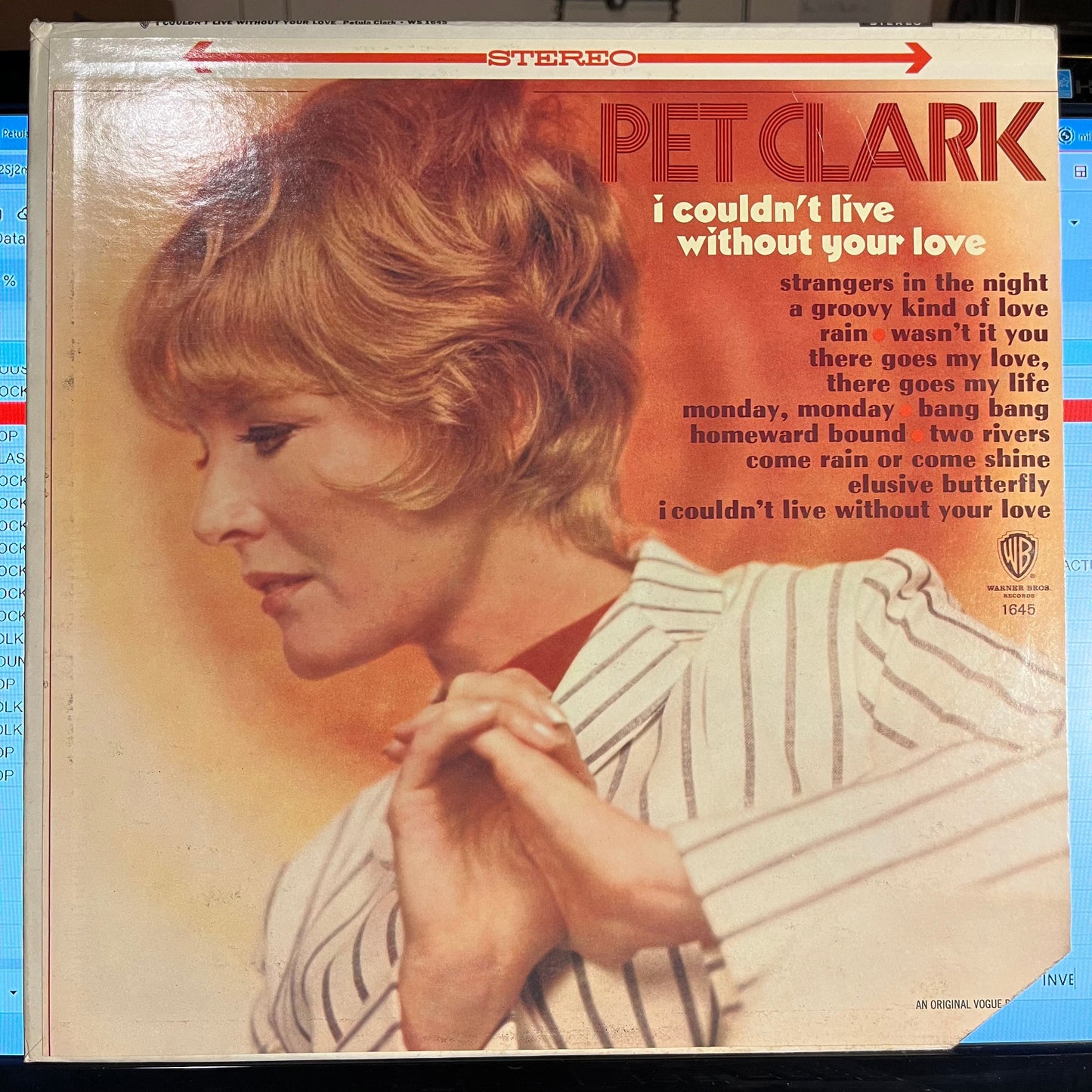 Petula Clark - I Couldn't Live Without Your Love *STEREO-REPRESS* | Near Mint (NM) Excellent (EX)--