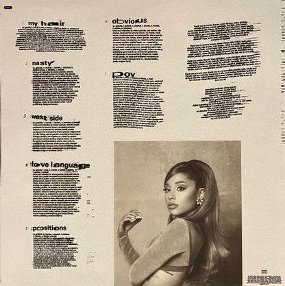 Ariana Grande - Positions (VINYL) | Near Mint (NM) Near Mint (NM)-