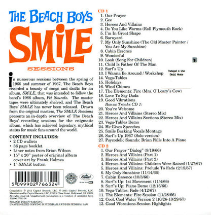 The Beach Boys - Smile Sessions (2XCD BOX) | Near Mint (NM) Near Mint (NM)-