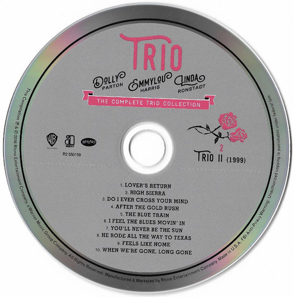 Dolly Parton - The Complete Trio Collection (3xCD) | Near Mint (NM) Near Mint (NM)-