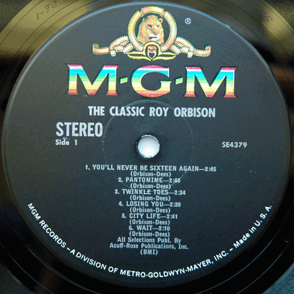 Roy Orbison - The Classic Roy Orbison *MGM* | Near Mint (NM) Excellent (EX)-