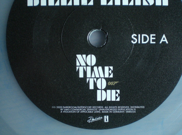 Billie Eilish - No Time To Die (7") | Near Mint (NM) Near Mint (NM)-