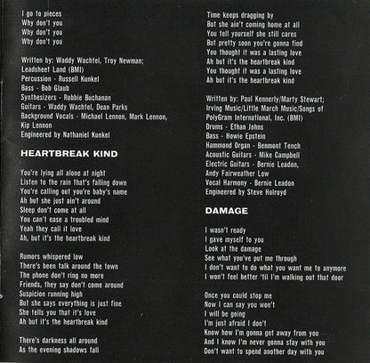 Linda Ronstadt - We Ran (CD) | Near Mint (NM) Near Mint (NM)-