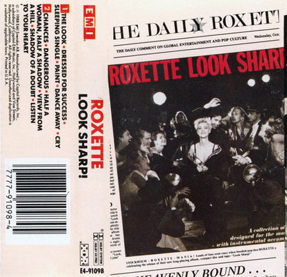 Roxette - Look Sharp! *CASSETTE* | Near Mint (NM) Near Mint (NM)-