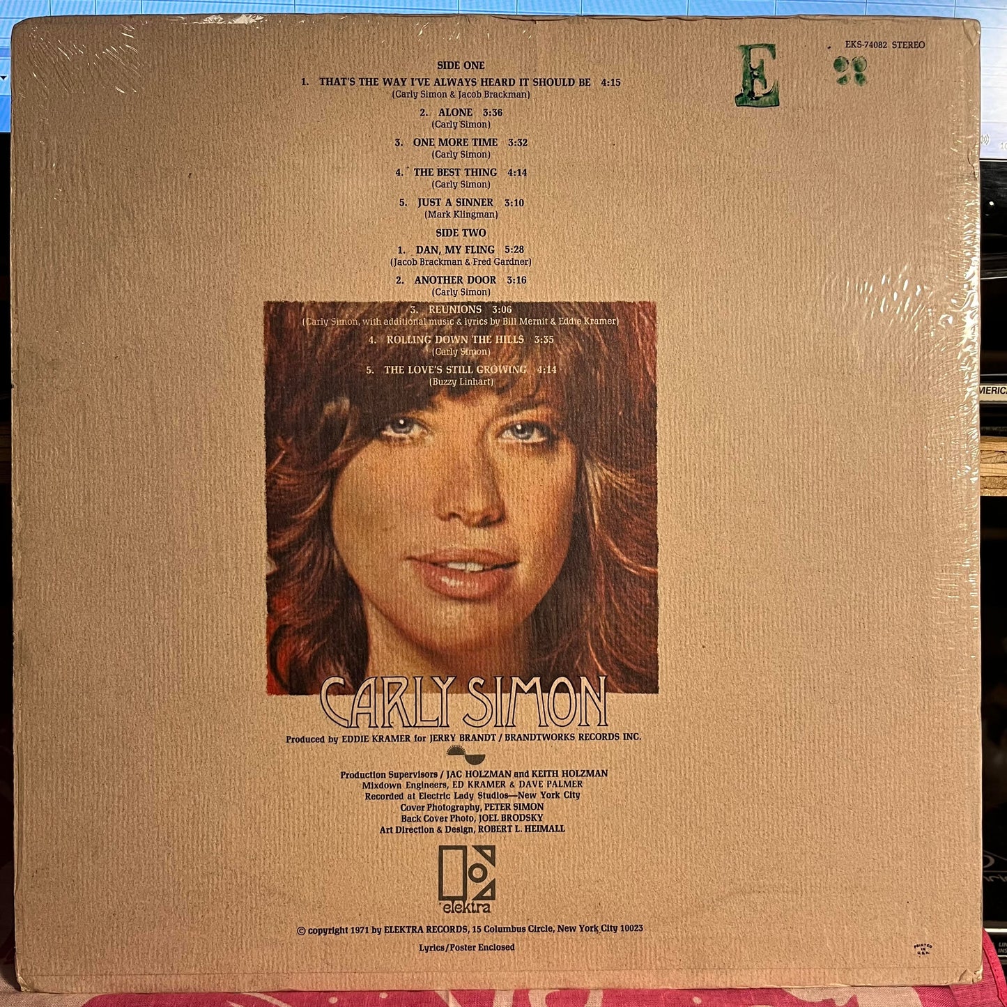 Carly Simon - Carly Simon *PITMAN/SHRINK* | Near Mint (NM) Near Mint (NM)-