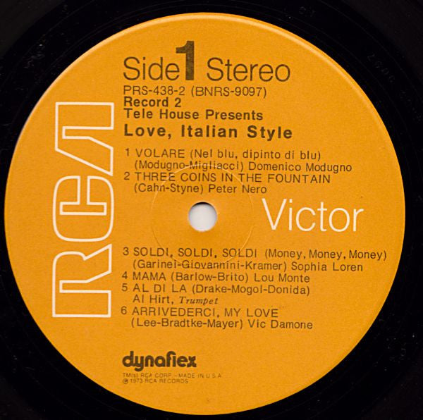 Various - Love, Italian Style | Near Mint (NM) Excellent (EX)-