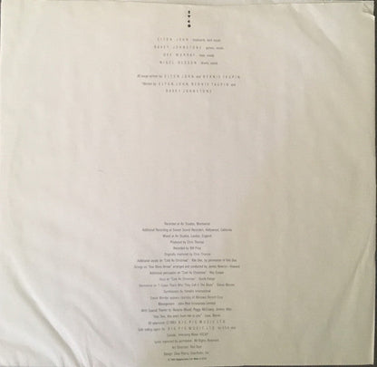 Elton John - Too Low For Zero *CLUB - P* | Near Mint (NM) Excellent (EX)-