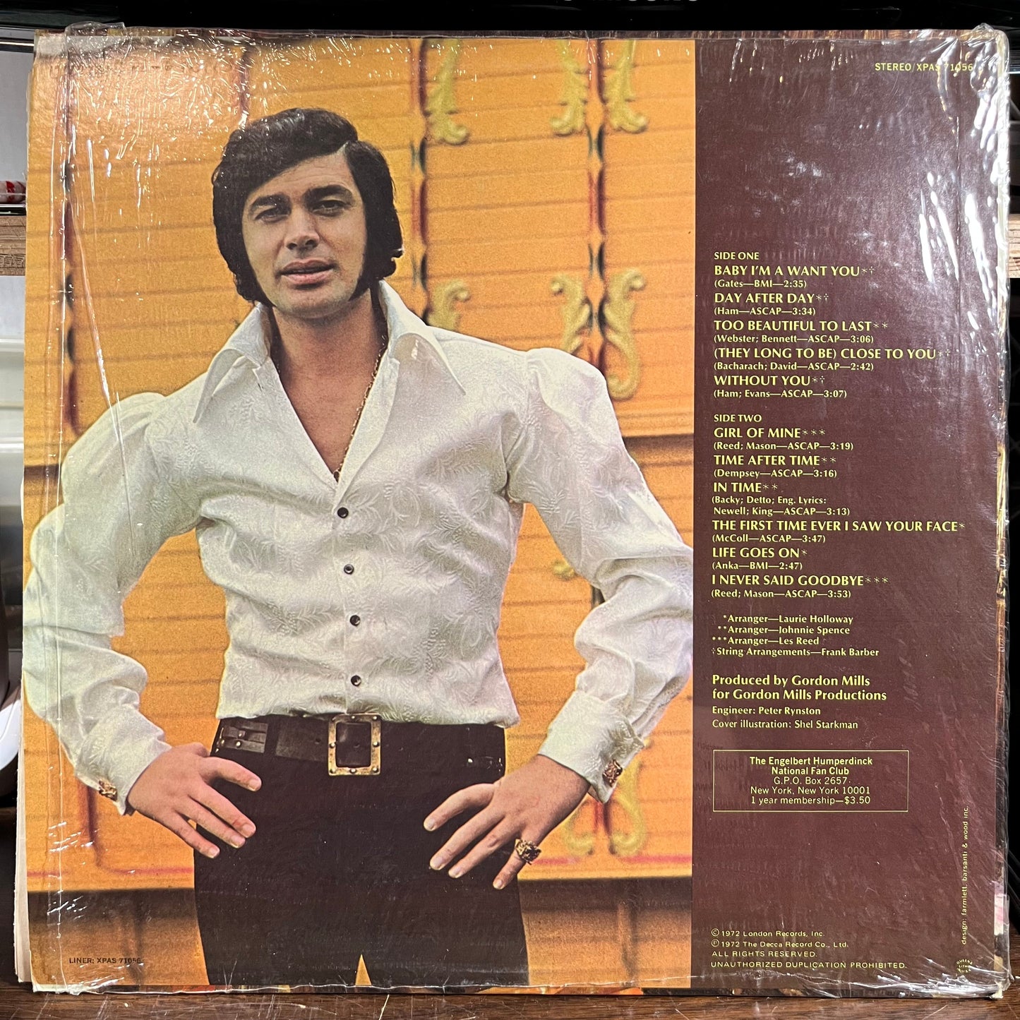 Engelbert Humperdinck - In Time (LP) | Near Mint (NM) Near Mint (NM)-