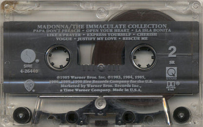 Madonna - The Immaculate Collection *CASSETTE* | Near Mint (NM) Near Mint (NM)-