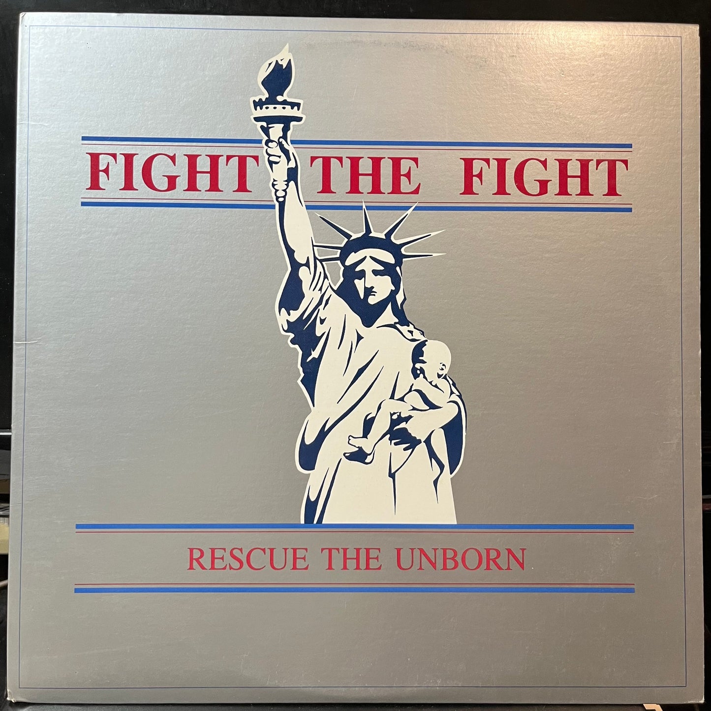 Various - Fight The Fight (Rescue The Unborn)(VINYL LP LIVE OAK SPCN 7-01-600435-X 1985) | USED Near Mint (NM or M-) Excellent+ (EX+)--