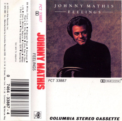 Johnny Mathis - Feelings *CASSETTE* | Near Mint (NM) Excellent (EX)--