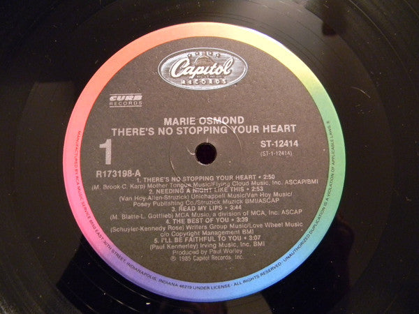 There's No Stopping Your Heart (VINYL)(CLUB - SHRINK) | Near Mint (NM) Near Mint (NM)-