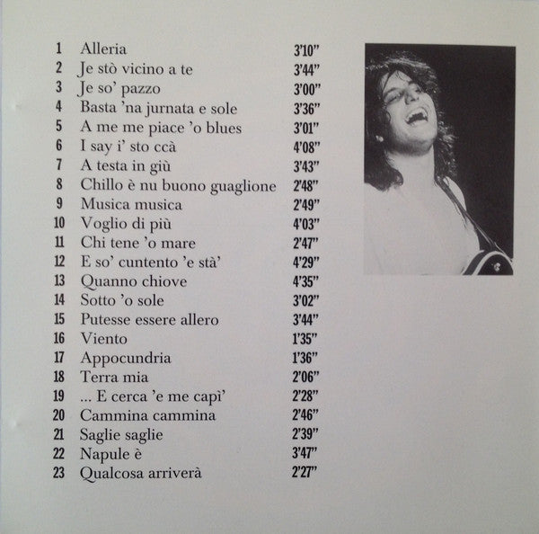 Pino Daniele - Passa 'O Tiempo E Che Fà - I Primi Anni (CD) | Near Mint (NM or M-)--